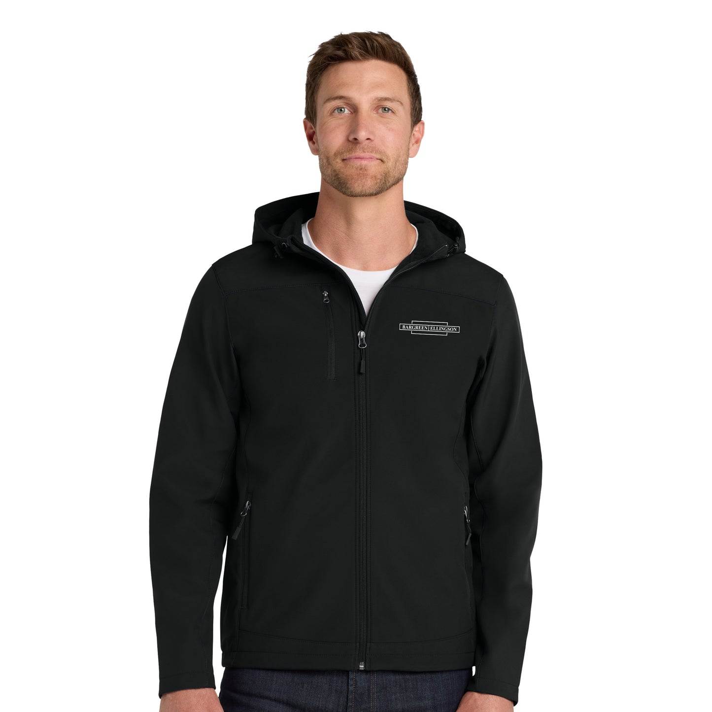 Men's Hooded Soft Shell Jacket