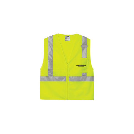 Unisex CornerStone® Mesh Zippered Vest
